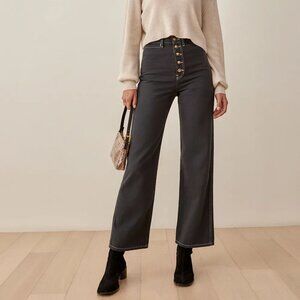 Reformation — Lexi High Rise Wide Leg Jeans
